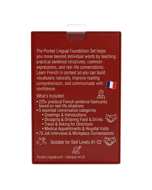 Pocket Lingual Foundation Set - Learning Cards